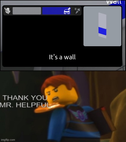 Secondhand studios make the best descriptions | image tagged in thank you mister helpful,roblox,helpful,infinite iq | made w/ Imgflip meme maker