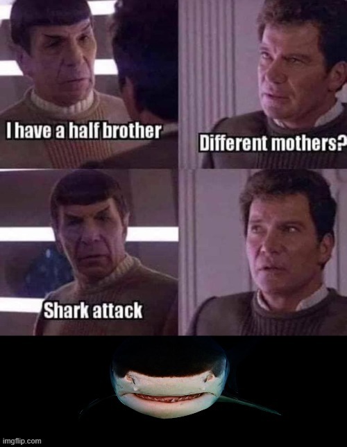 Half is better than none ! | image tagged in star trek space farts | made w/ Imgflip meme maker