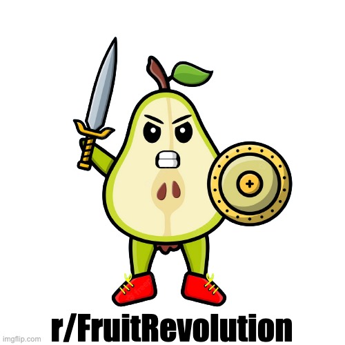 Angry Pear Blank Meme Template