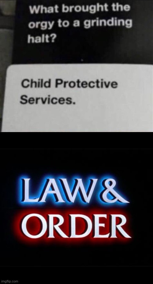 Genius, but horrible | image tagged in law and order | made w/ Imgflip meme maker