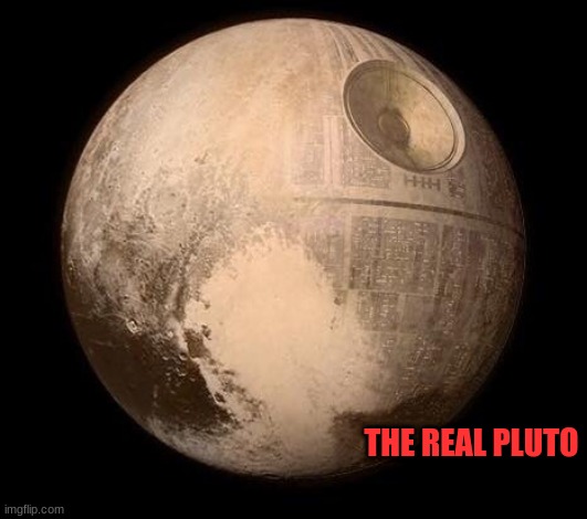 What pluto really looks like | THE REAL PLUTO | made w/ Imgflip meme maker