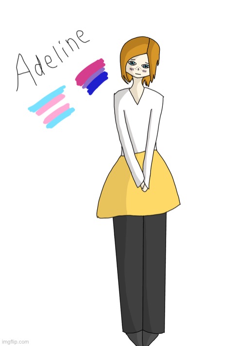 First of many lgbt ocs I have | made w/ Imgflip meme maker