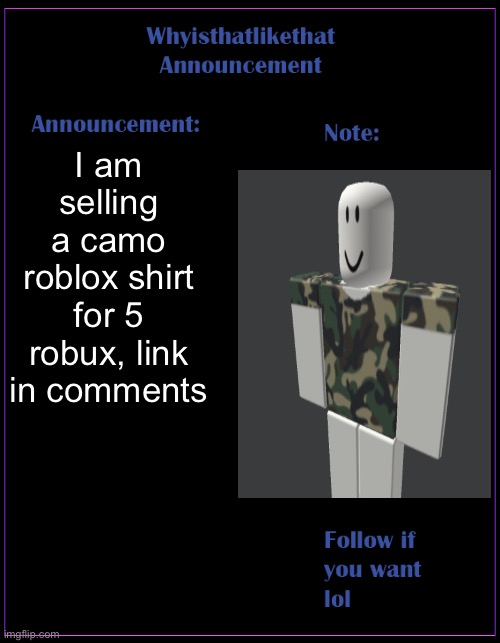 Roblox T-Shirt Memes - Imgflip