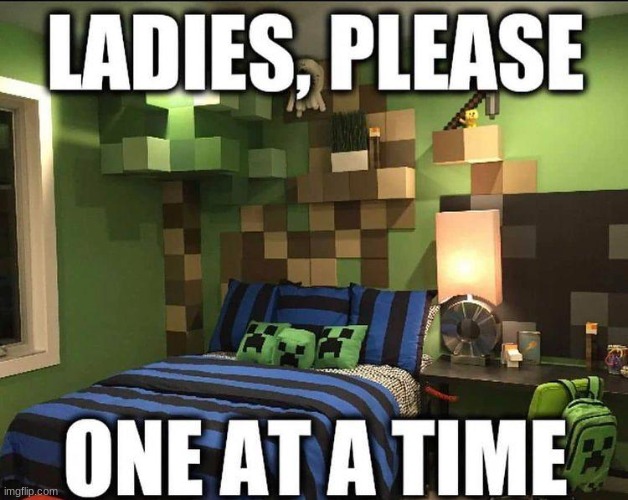 Ladies pls one at a time | image tagged in the ladies man | made w/ Imgflip meme maker