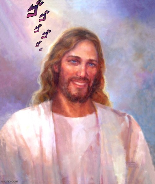 Smiling Jesus Meme | image tagged in memes,smiling jesus | made w/ Imgflip meme maker