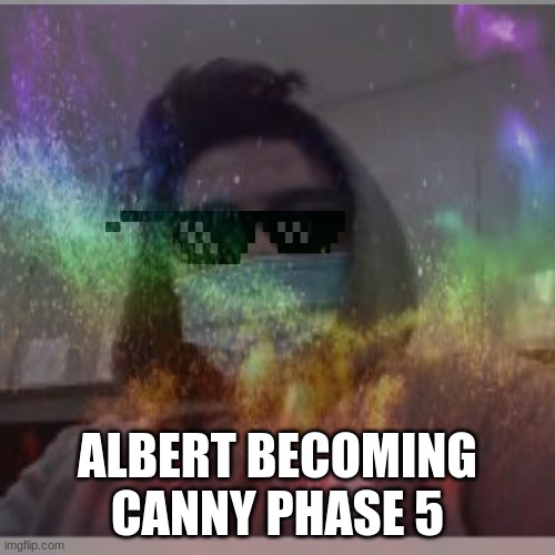 phase 5 | ALBERT BECOMING CANNY PHASE 5 | image tagged in mr incredible becoming canny | made w/ Imgflip meme maker