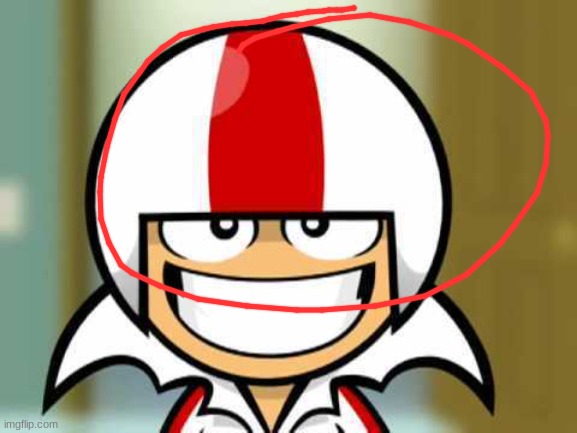 kick buttowski smile | image tagged in kick buttowski smile | made w/ Imgflip meme maker