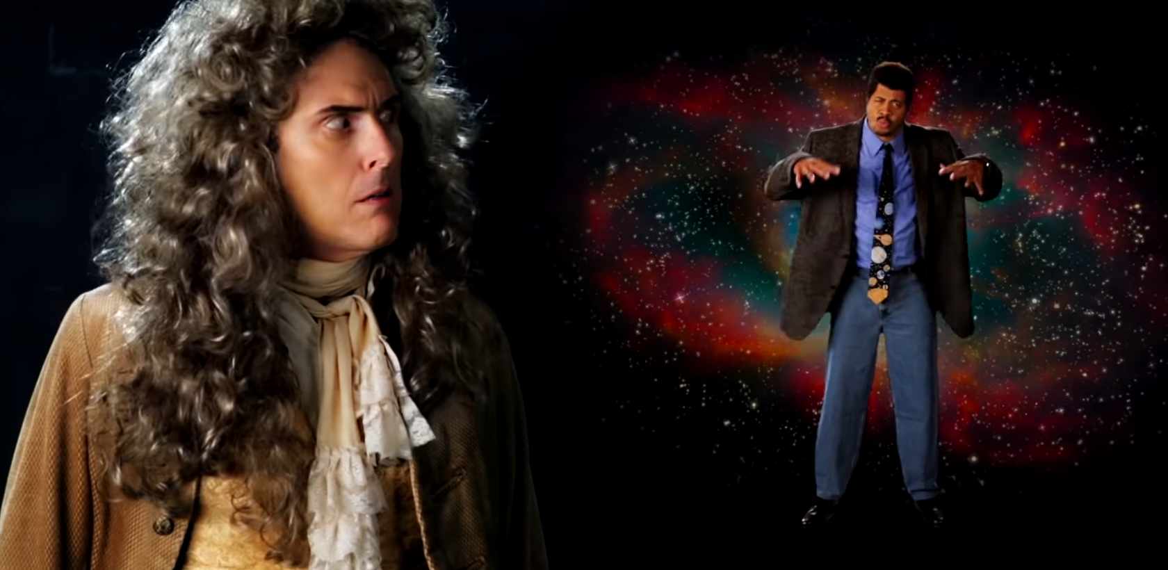Sir Isaac Newton Confused Blank Meme Template