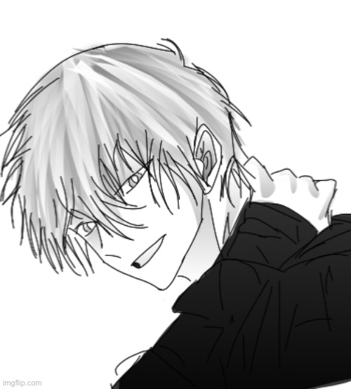 Done drawing chinzo cuz depress | made w/ Imgflip meme maker