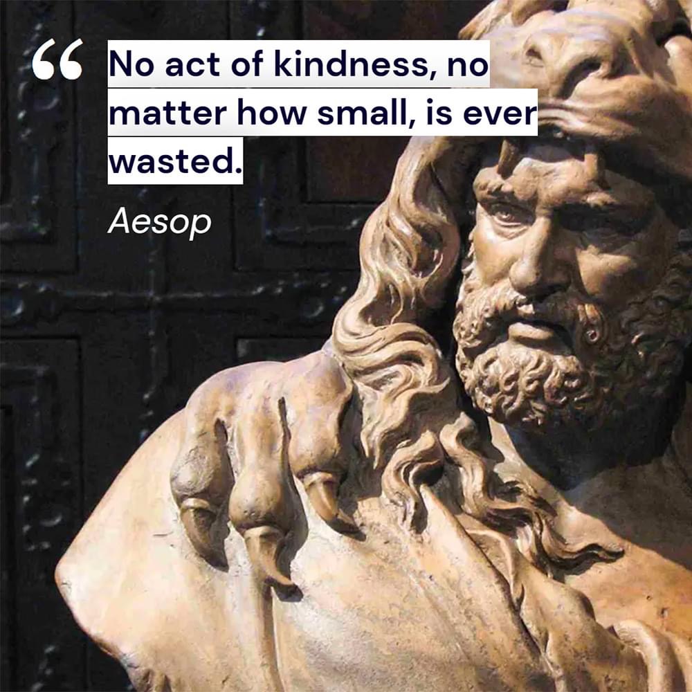 High Quality Aesop quote Blank Meme Template