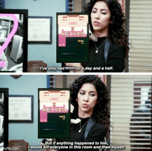 I've only had Arlo for a day and a half | BRENDAN | image tagged in i've only had arlo for a day and a half,LowSodiumCyberpunk | made w/ Imgflip meme maker