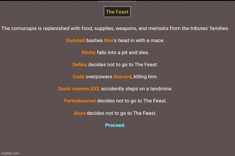 image tagged in hunger games | made w/ Imgflip meme maker