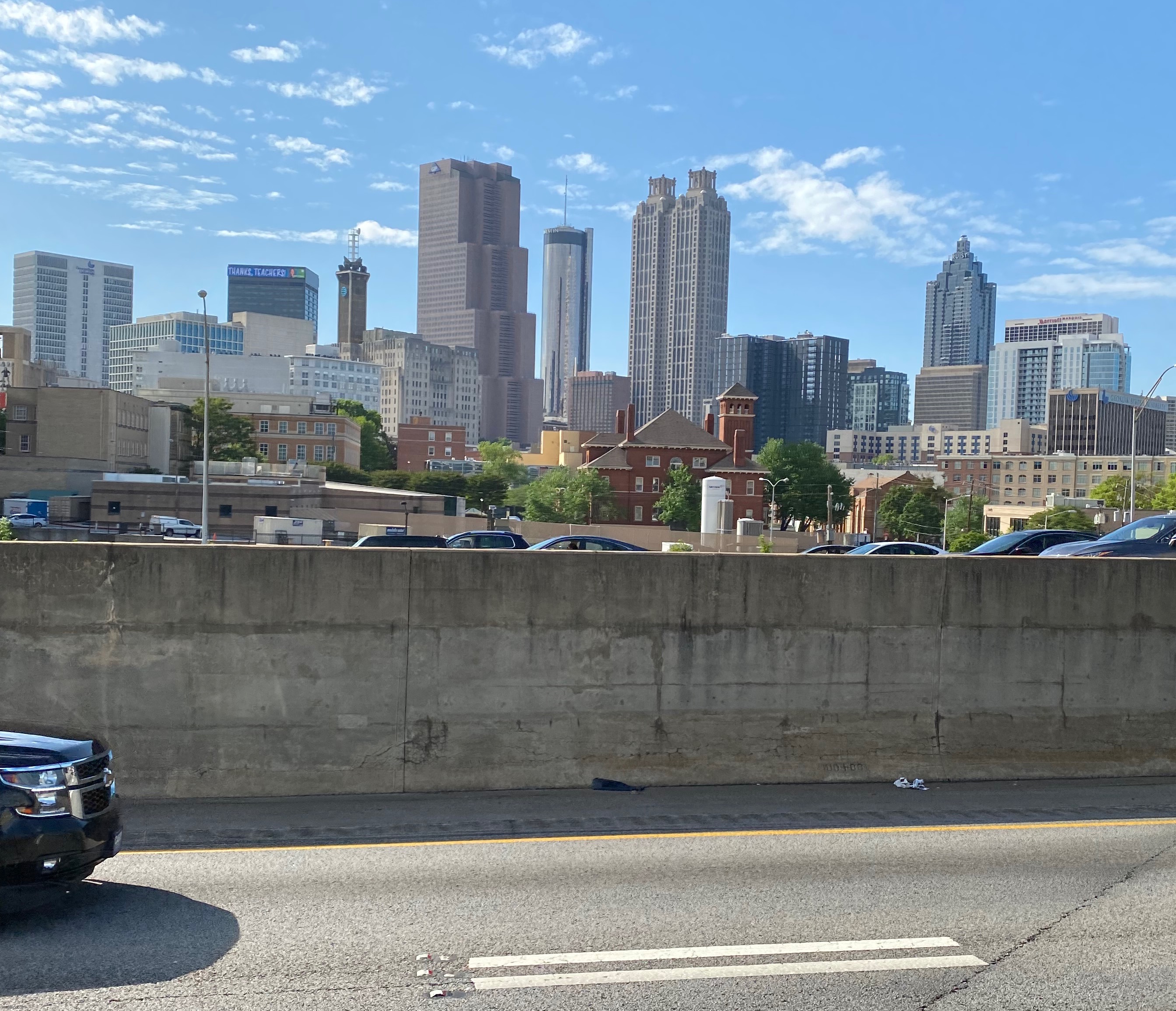 Atlanta skyline, Atlanta GA 4/26/22 | made w/ Imgflip meme maker