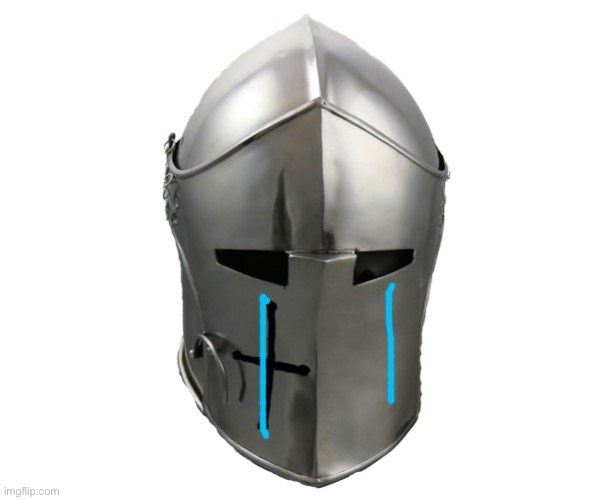 Crusader helmet | image tagged in crusader helmet | made w/ Imgflip meme maker