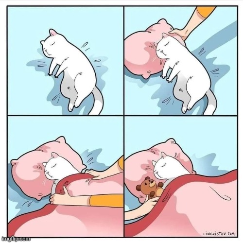 Goodnight Kitty!! | image tagged in cats,comics | made w/ Imgflip meme maker
