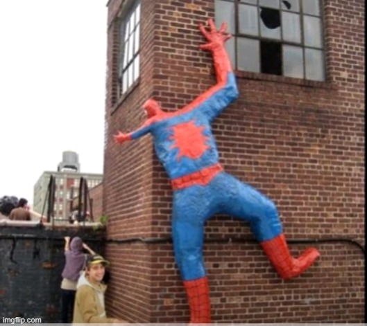 Yet another cursed Spider-man image | image tagged in spiderman,cursed image | made w/ Imgflip meme maker