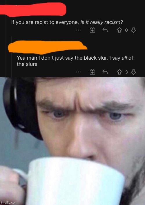 Ayo (cursed comments moment) | image tagged in concerned sean | made w/ Imgflip meme maker