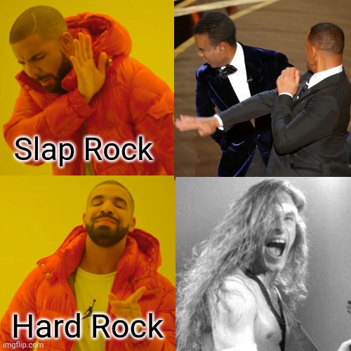 The Nuge Resues The Mood | Slap Rock; Hard Rock | image tagged in memes,will smith punching chris rock,ted nugent | made w/ Imgflip meme maker