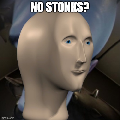 Stonks | NO STONKS? | image tagged in stonks | made w/ Imgflip meme maker