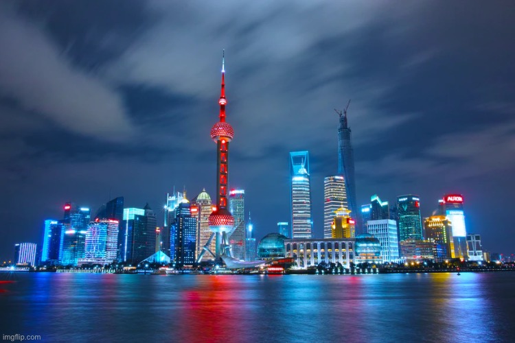 Wai Tan, Shanghai, China | image tagged in wai tan,shanghai,china,city,photography,night | made w/ Imgflip meme maker