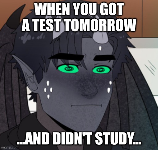 Jeb... what have you done | WHEN YOU GOT A TEST TOMORROW; ...AND DIDN'T STUDY... | image tagged in jeb | made w/ Imgflip meme maker