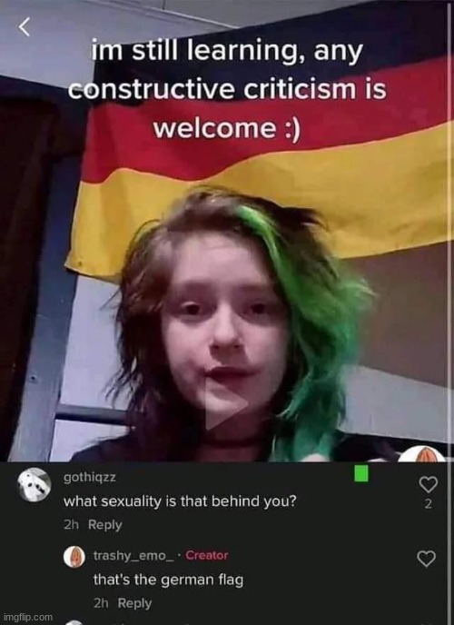 germansexual 卐 | made w/ Imgflip meme maker