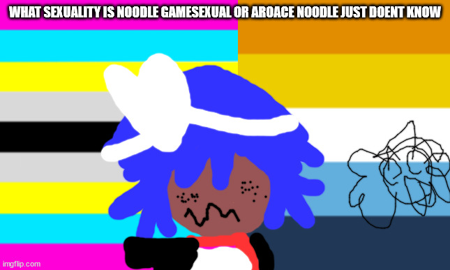 XENO KALLUM IS PROUD TO PRESENT ASEXUAL MEMES | WHAT SEXUALITY IS NOODLE GAMESEXUAL OR AROACE NOODLE JUST DOENT KNOW | image tagged in lgbtq | made w/ Imgflip meme maker