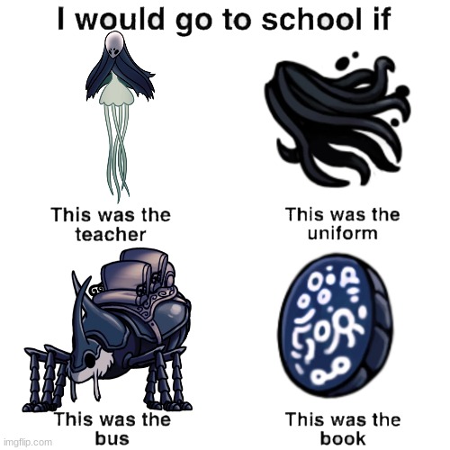 I would go to school if | image tagged in i would go to school if | made w/ Imgflip meme maker