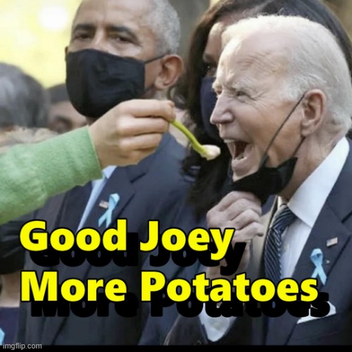 Joey Biden Eating His Creamed Wheat While It Is Still Affordable | image tagged in joe biden,cream of wheat,inflation,memes | made w/ Imgflip meme maker