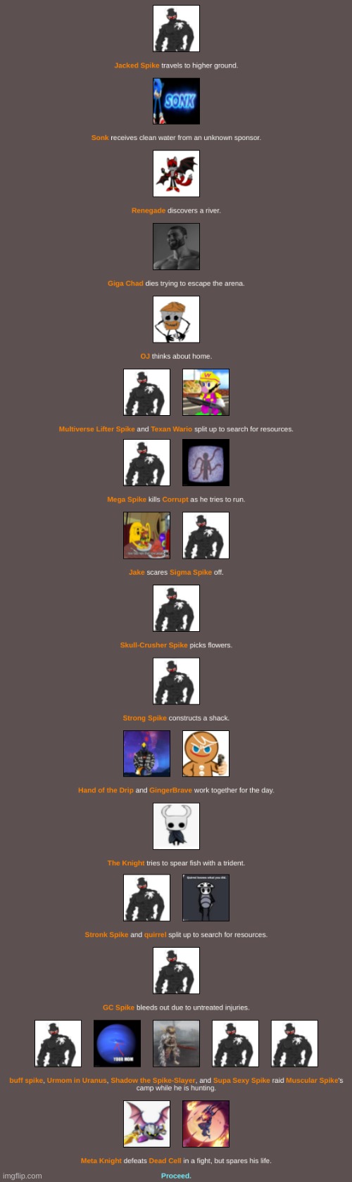 Renegade is the last of my tributes... | made w/ Imgflip meme maker