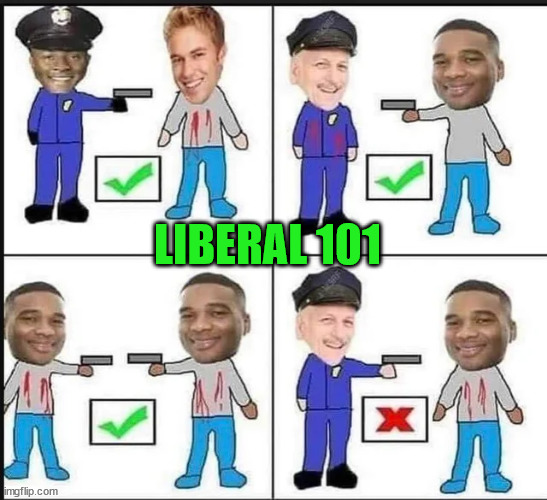 LIBERAL 101 | made w/ Imgflip meme maker