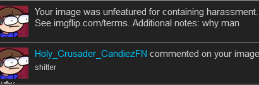 why not (give me mod for 1min) | made w/ Imgflip meme maker