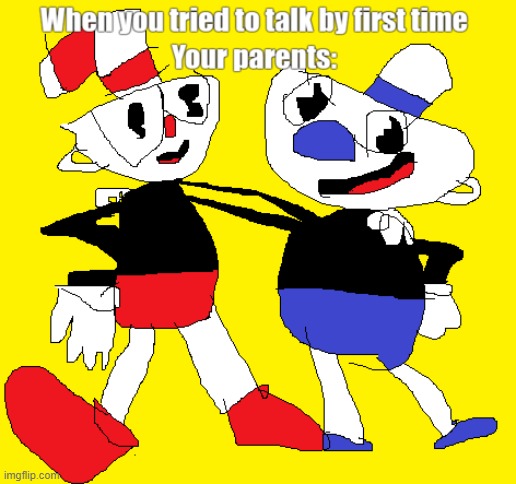 When you tried to talk by first time. | image tagged in i dont know | made w/ Imgflip meme maker