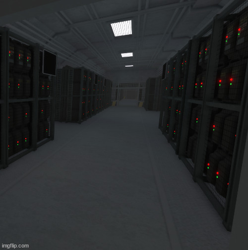 Computer room, I guess? | image tagged in snowpiercer tour | made w/ Imgflip meme maker