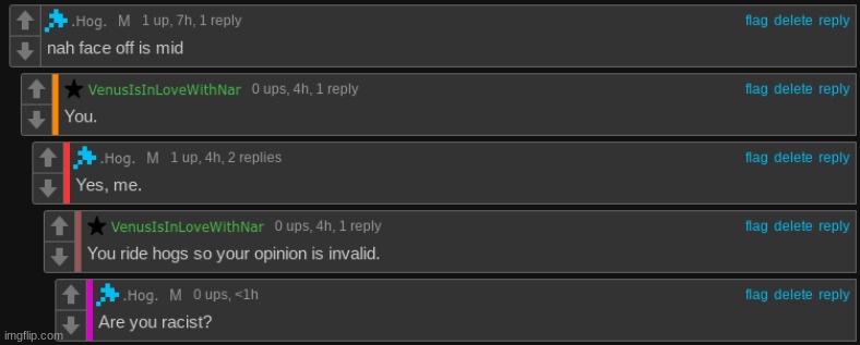 Venus mega racist confirmed | made w/ Imgflip meme maker