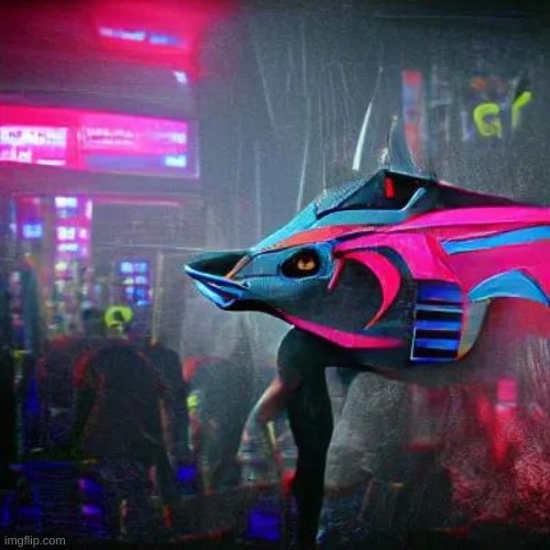 lol i put protogen in a ai art generator | made w/ Imgflip meme maker
