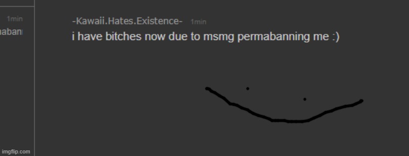 just spreading awareness. if you want me to have no bitches, you better unban me :))) | made w/ Imgflip meme maker