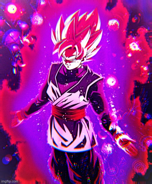 Goku black there is no longer _ improved | image tagged in goku black there is no longer _ improved | made w/ Imgflip meme maker