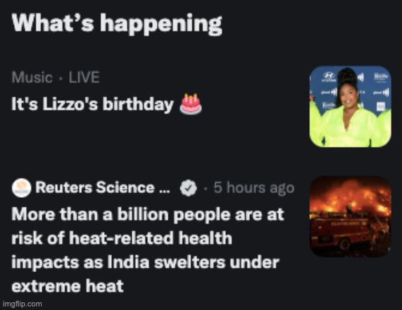 guess which one people care about more | made w/ Imgflip meme maker