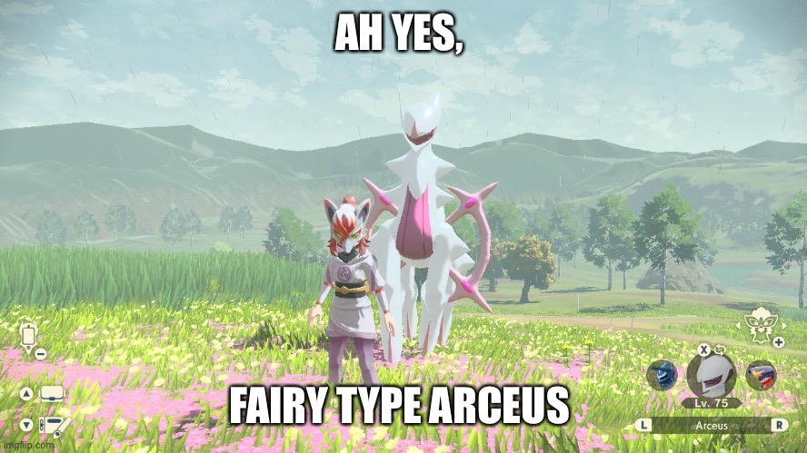 My c o l o r s | AH YES, FAIRY TYPE ARCEUS | made w/ Imgflip meme maker