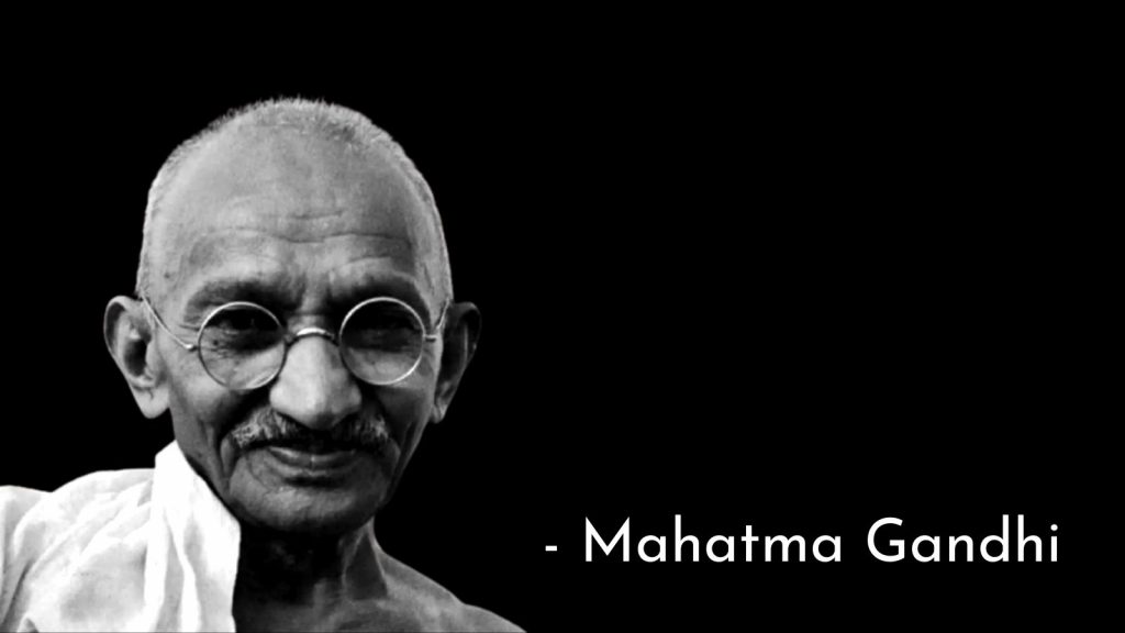 High Quality ghandi quote Blank Meme Template