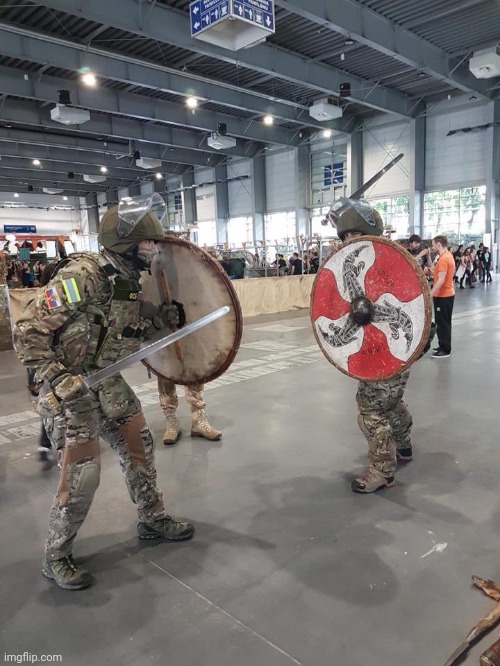 Shitpost | image tagged in tactical duel | made w/ Imgflip meme maker