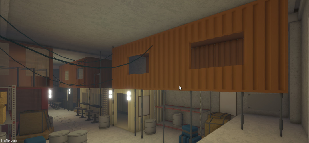 Took some containers and got creative, they said. | image tagged in snowpiercer tour | made w/ Imgflip meme maker