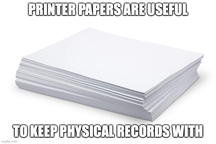 Printer Paper - Imgflip