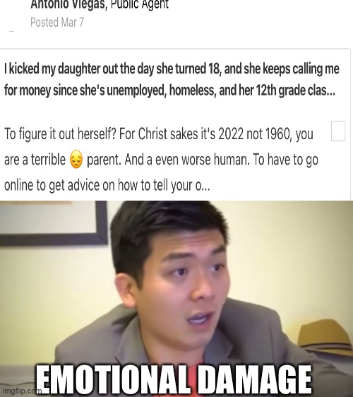 Wow just wow | EMOTIONAL DAMAGE | image tagged in emotional damage,wow how did you get like that template | made w/ Imgflip meme maker