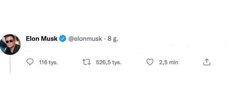 High Quality Elon Musk Tweet Generator Blank Meme Template