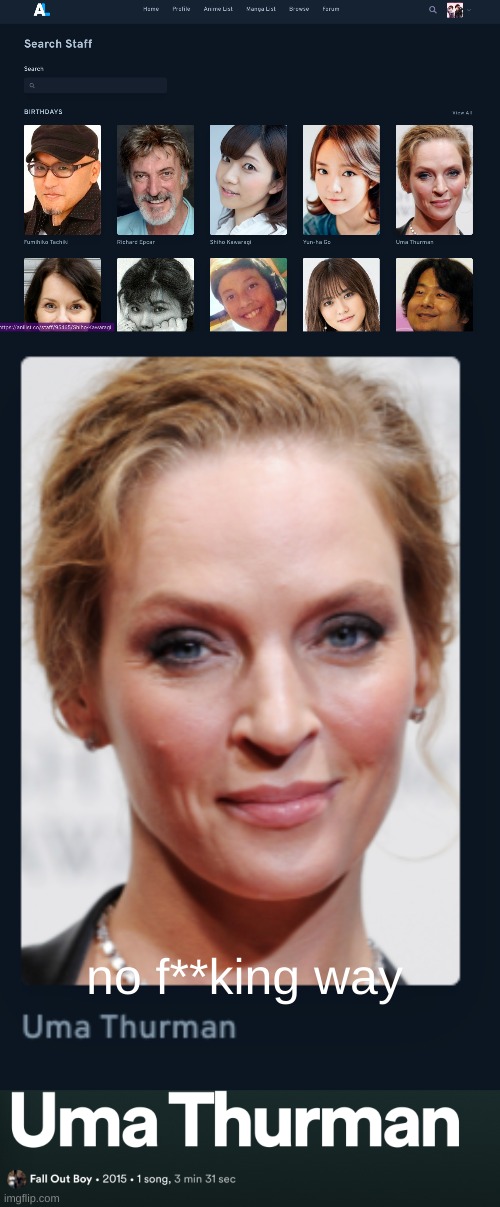 no f**king way | made w/ Imgflip meme maker