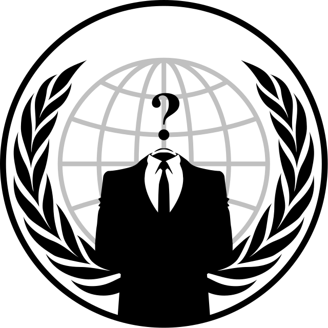 High Quality Anonymous emblem Blank Meme Template