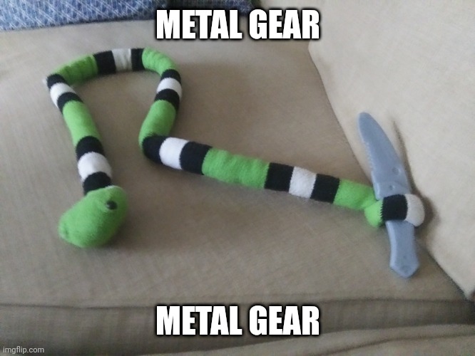 METAL GEAR; METAL GEAR | made w/ Imgflip meme maker