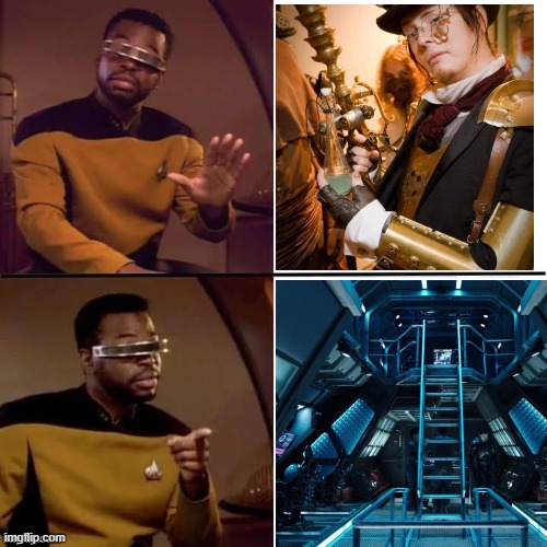 Geordi Drake | image tagged in geordi drake | made w/ Imgflip meme maker